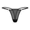 Obsessive Figi stringi Violami Wet czarne
